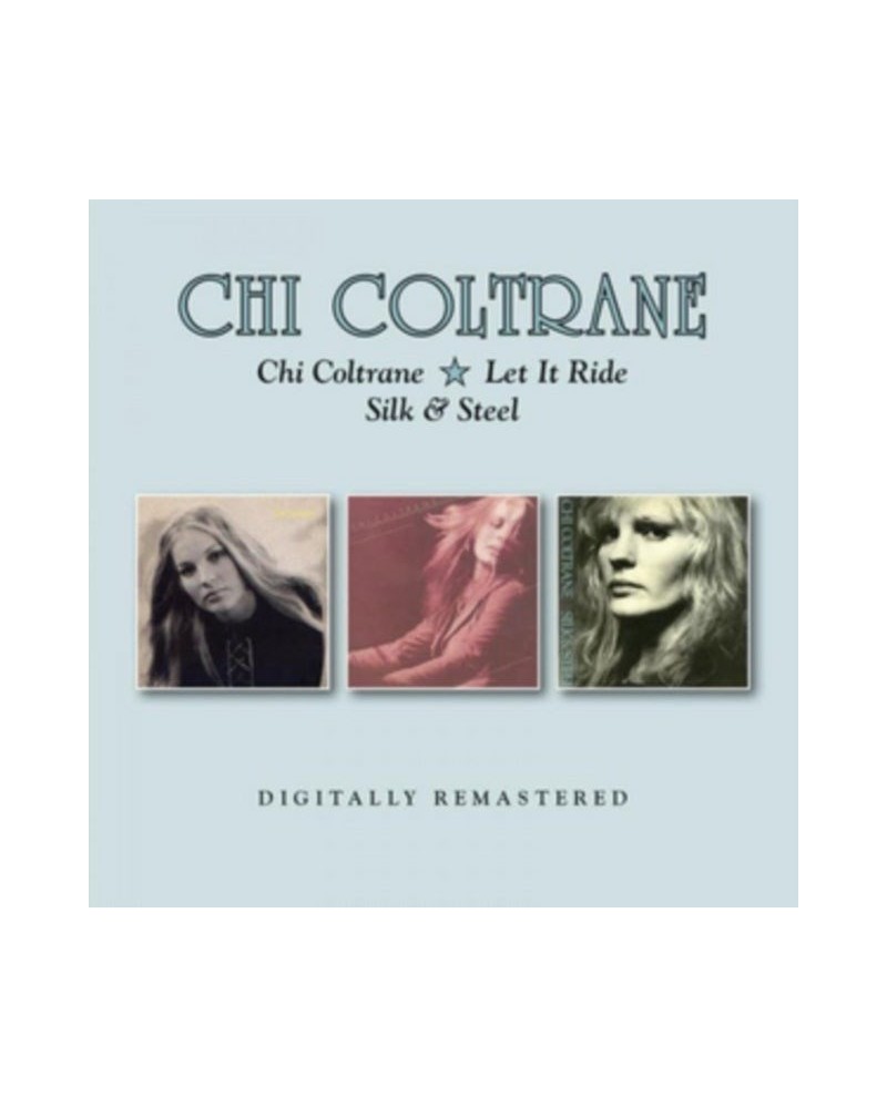 Chi Coltrane CD - Chi Coltrane / Let It Ride / Silk & Steel $4.20 CD