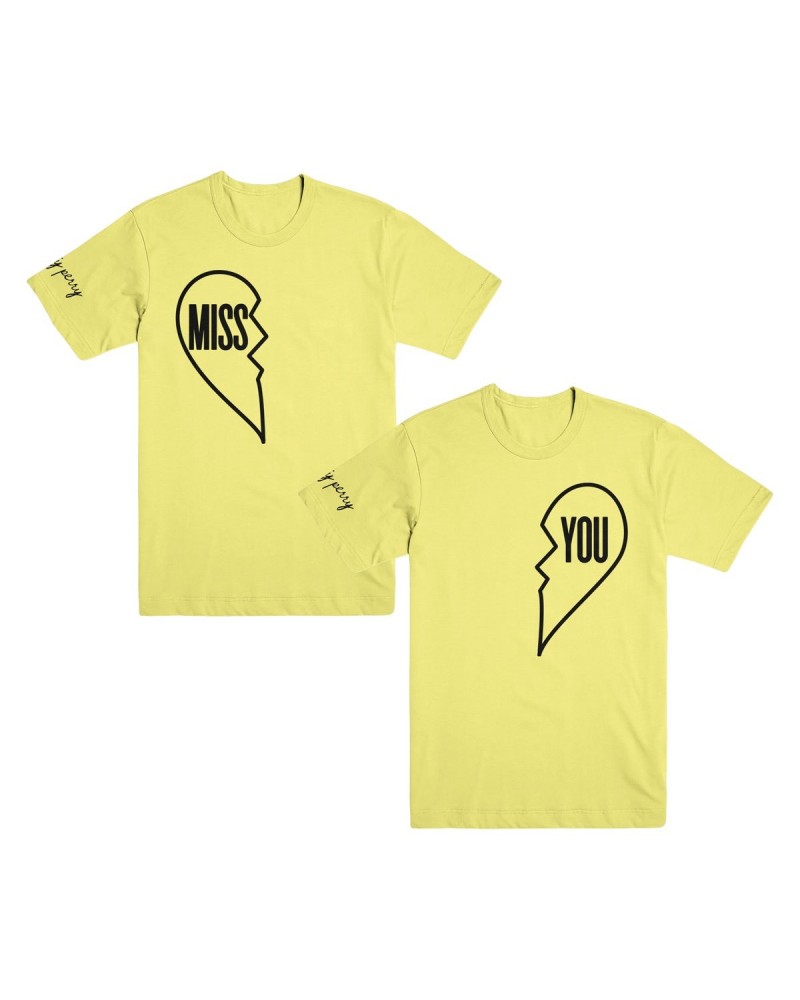 Katy Perry Miss You Yellow T-Shirt Set $11.27 Shirts