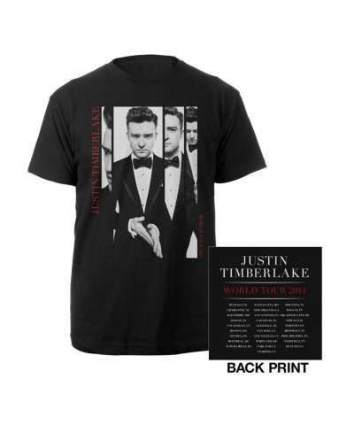 Justin Timberlake All Dressed Up In Black and White Tee $6.25 Shirts