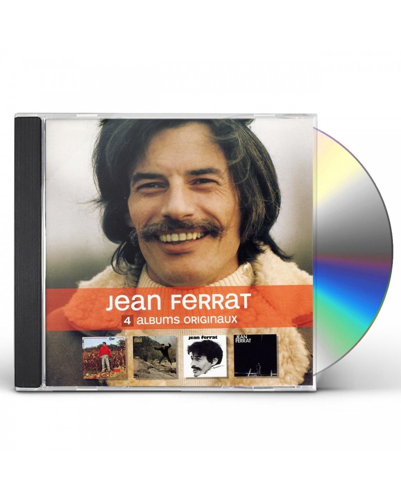 Jean Ferrat 4 ORIGINAL ALBUMS CD $15.00 CD