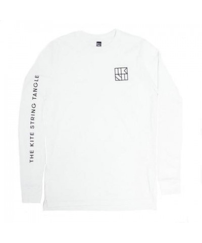 The Kite String Tangle TKST Embroidered Longsleeve (White) $9.39 Shirts