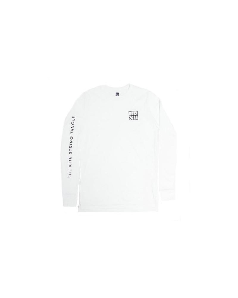 The Kite String Tangle TKST Embroidered Longsleeve (White) $9.39 Shirts