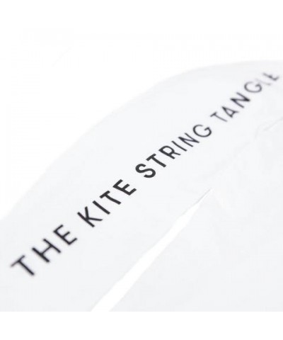 The Kite String Tangle TKST Embroidered Longsleeve (White) $9.39 Shirts