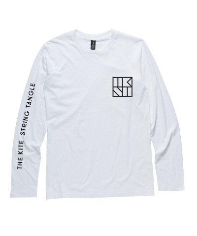 The Kite String Tangle Pocket Logo Long Sleeve (White) $7.40 Shirts