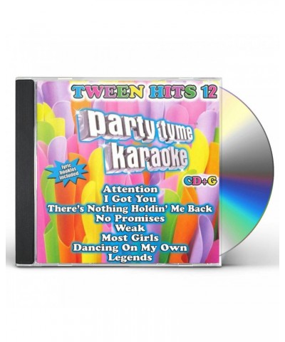 Party Tyme Karaoke Tween Hits 12 (8+8-song CD+G) CD $7.14 CD