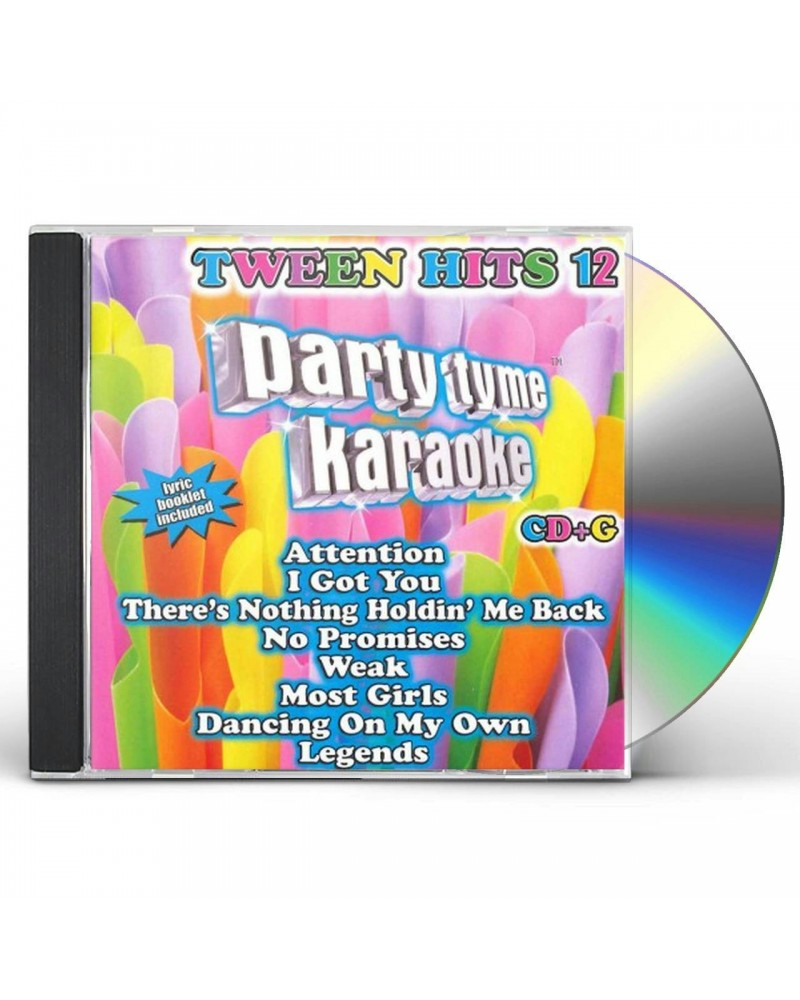 Party Tyme Karaoke Tween Hits 12 (8+8-song CD+G) CD $7.14 CD