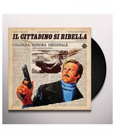 Guido & Maurizio De Angelis IL CITTADINO SI RIBELLA / Original Soundtrack Vinyl Record $4.50 Vinyl