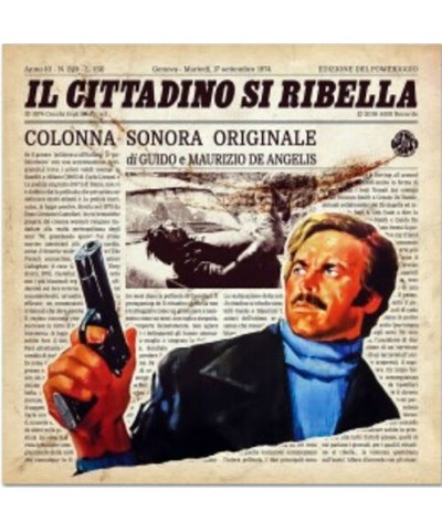 Guido & Maurizio De Angelis IL CITTADINO SI RIBELLA / Original Soundtrack Vinyl Record $4.50 Vinyl