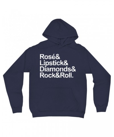 Music Life Hoodie | Rosé & Rock n' Roll Hoodie $10.53 Sweatshirts