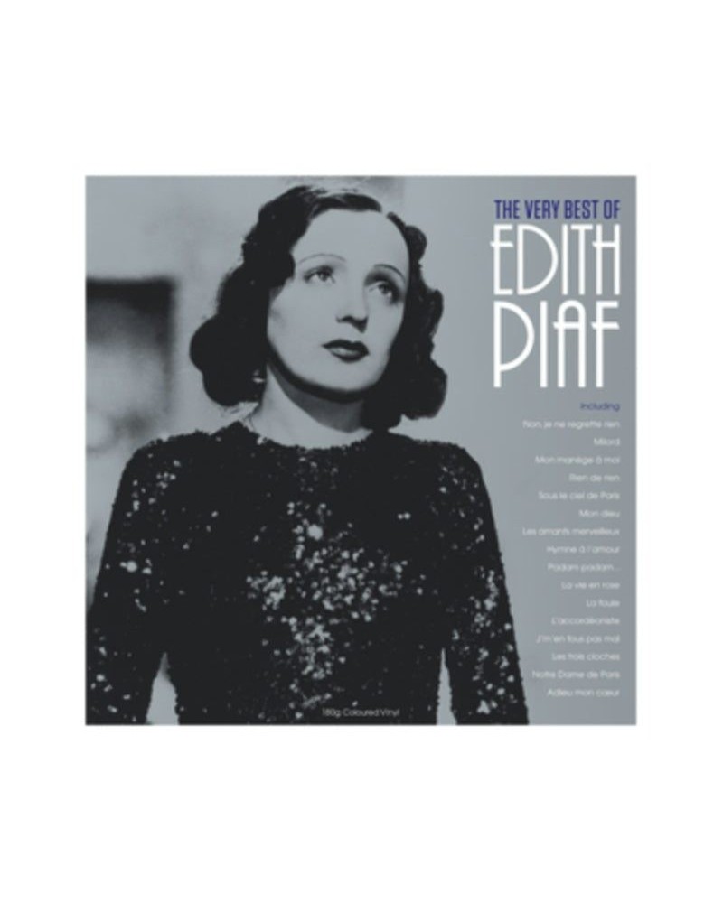 Édith Piaf LP - The Very Best Of (Clear Vinyl) $16.78 Vinyl