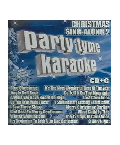 Party Tyme Karaoke Christmas Sing-Along 2 (16-song CD+G) CD $8.63 CD